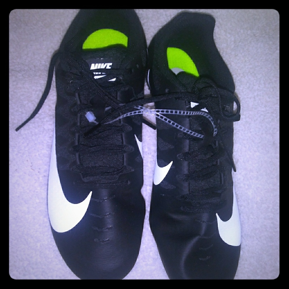 New Nike Running Shoes Black 9.5 Racing Race